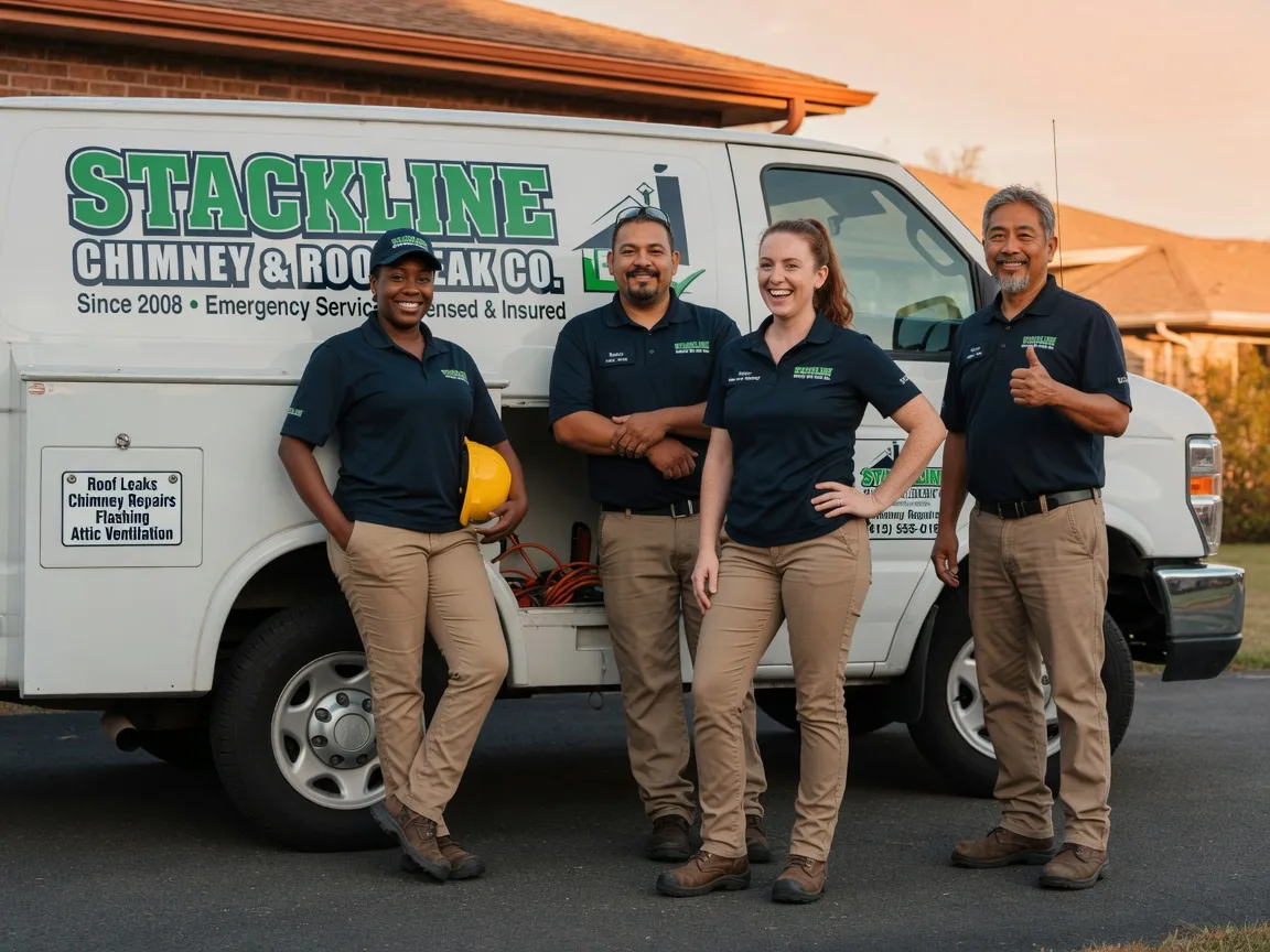 Chimney flashing repair company in Spade, TX